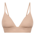 Triangel bralette Smooth, Beige