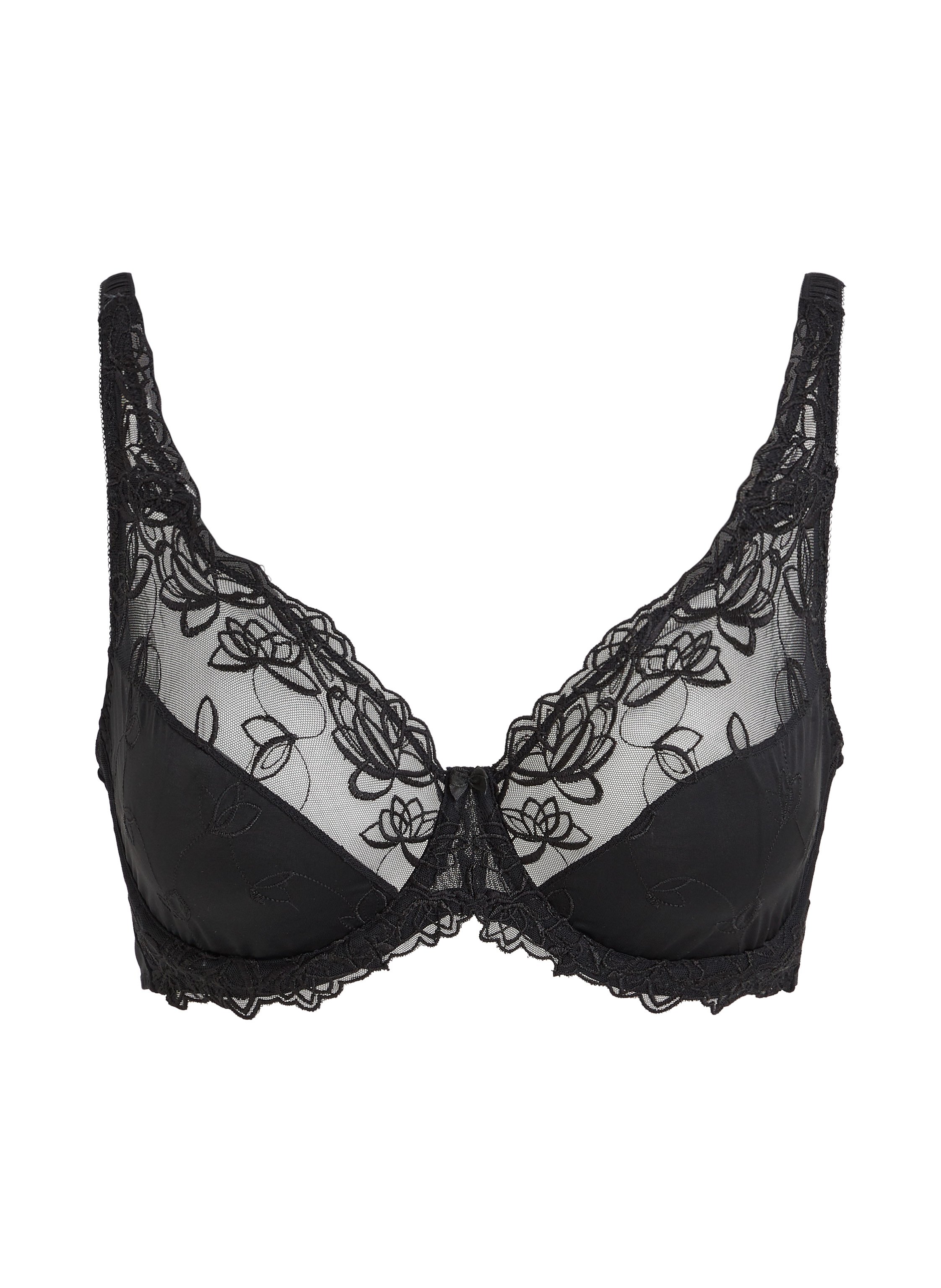 Soutien-gorge &agrave; armatures non-pr&eacute;form&eacute; Diva, Noir, main