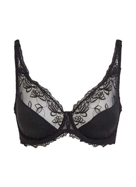 Soutien-gorge &agrave; armatures non-pr&eacute;form&eacute; Diva, Noir