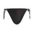 Hoog uitgesneden Bikinibroekje Yucatan, Zwart