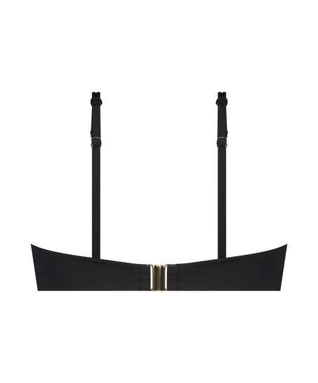 Haut de bikini Holbox, Noir