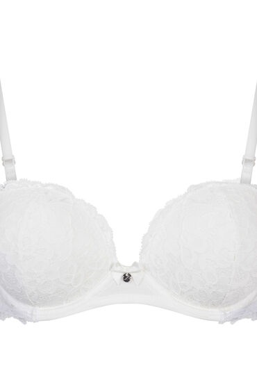 Hunkemöller Voorgevormde strapless maximizer beugel bh Marine Wit, foto 3