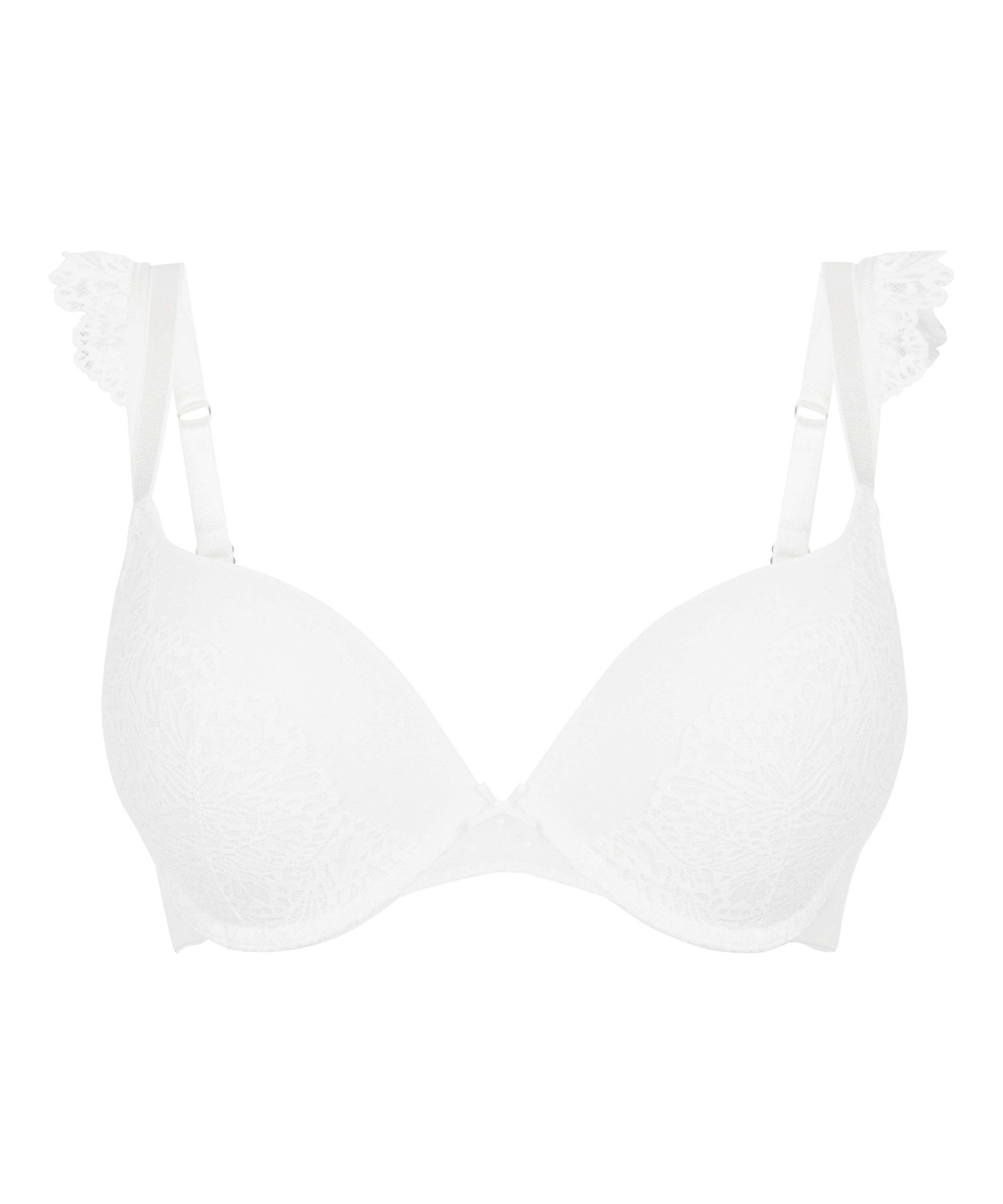 Soutien-gorge &agrave; armatures maximiseur pr&eacute;form&eacute; Posie, Blanc