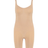 Naadloze corrigerend thigh slimmer body, Beige