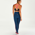 HKMX high waist sport legging, Blauw