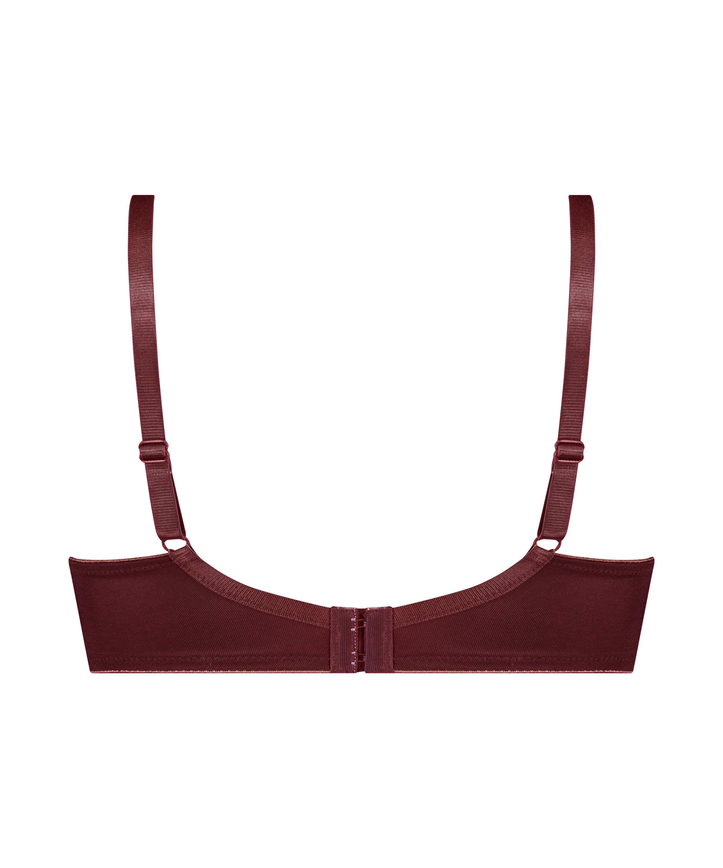 Soutien-gorge à armatures non-préformé minimiseur Nina, Pourpre, main