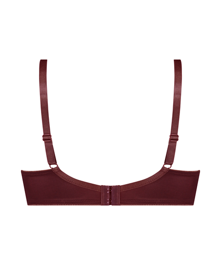 Soutien-gorge à armatures non-préformé minimiseur Nina, Pourpre