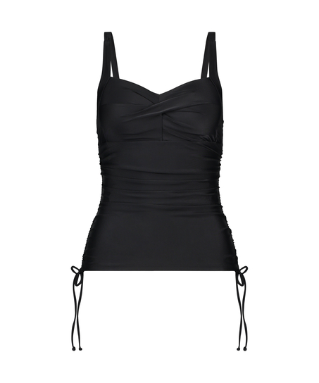Shaping Tankini Luxe, Zwart