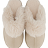 Pantoffels Suede, Beige