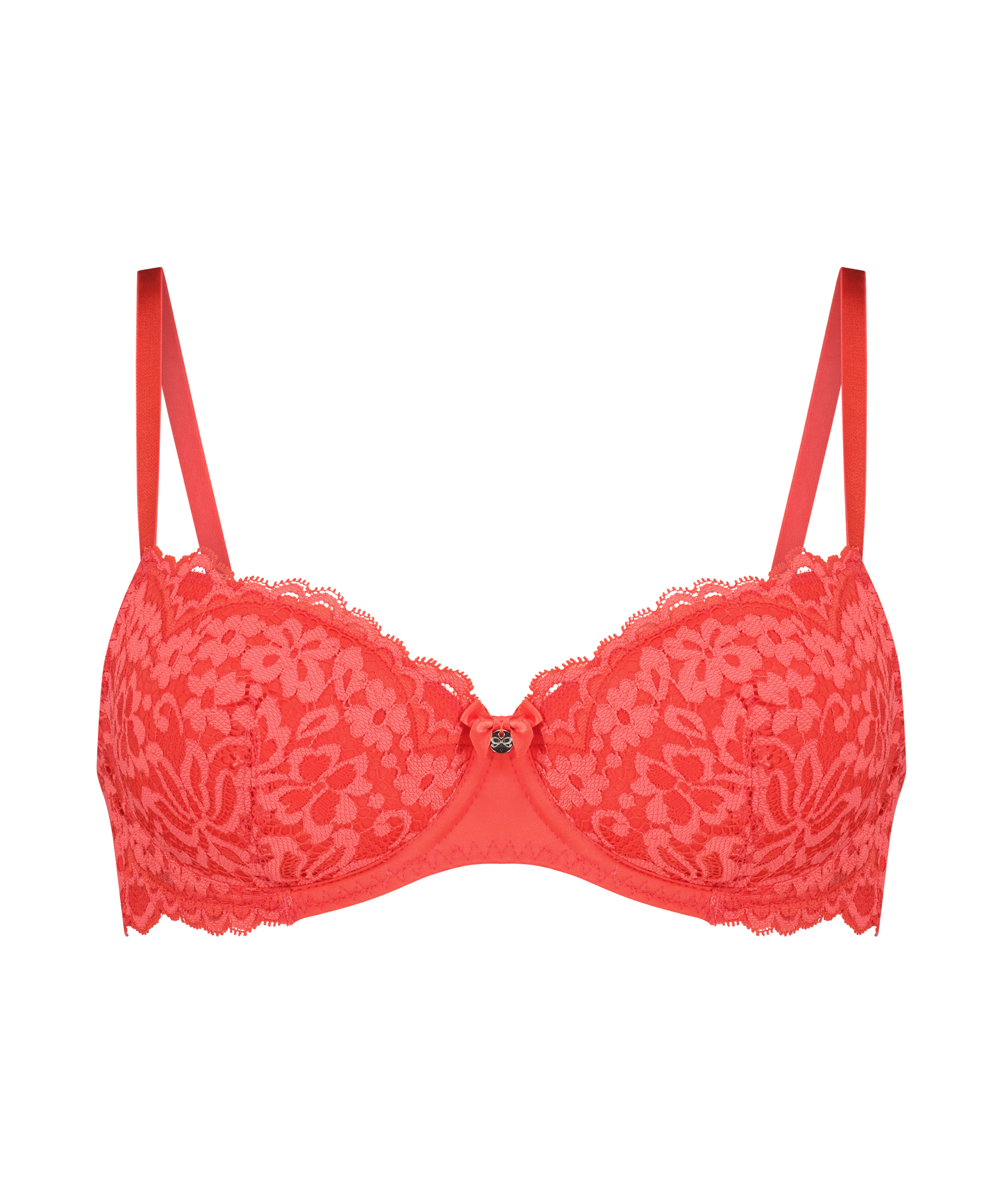 Soutien-gorge &agrave; armatures pr&eacute;form&eacute; Rose, Rouge, main