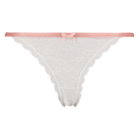Thong lace, Wit