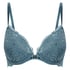 Soutien-gorge à armatures préformé push-up Marine, Bleu