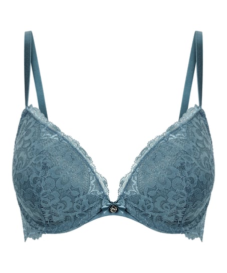 Soutien-gorge à armatures préformé push-up Marine, Bleu