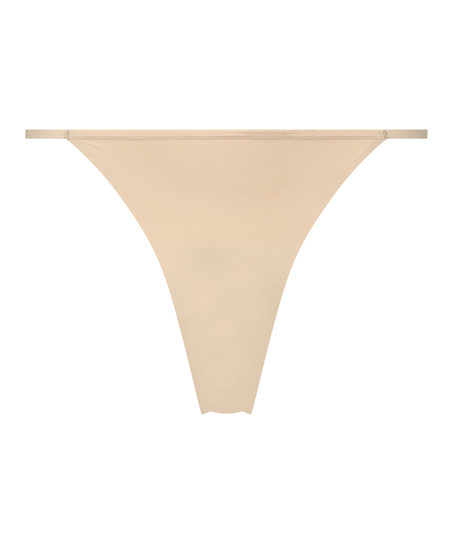 Naadloze string, Beige