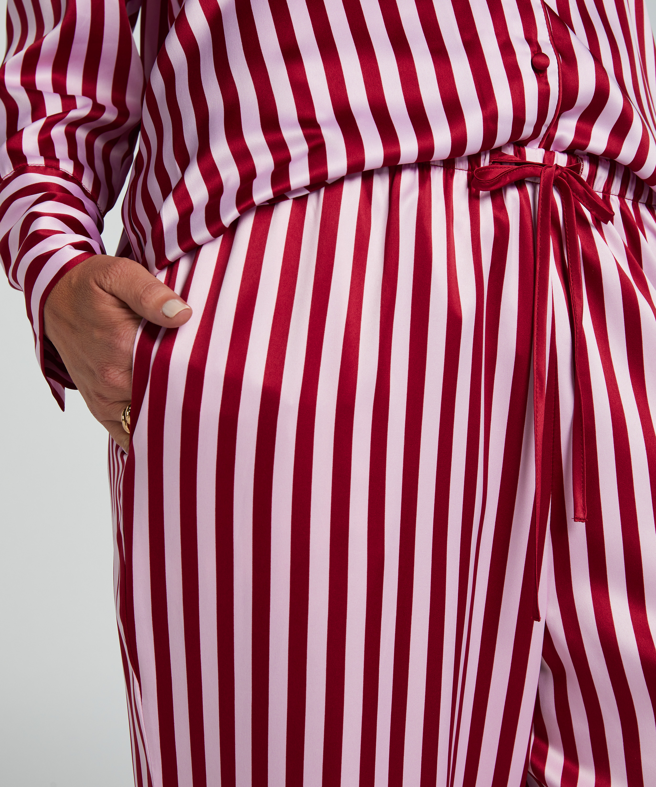 Broek Satijn, Roze, main