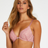 Soutien-gorge push-up à armatures rembourré Rose, Pourpre