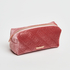 Velours Make-up tasje, Roze