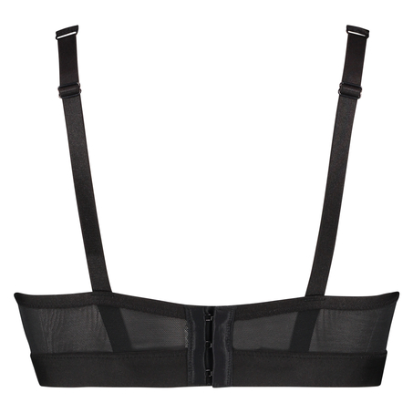 Soutien-gorge &agrave; armatures non-pr&eacute;form&eacute; Amelia, Noir