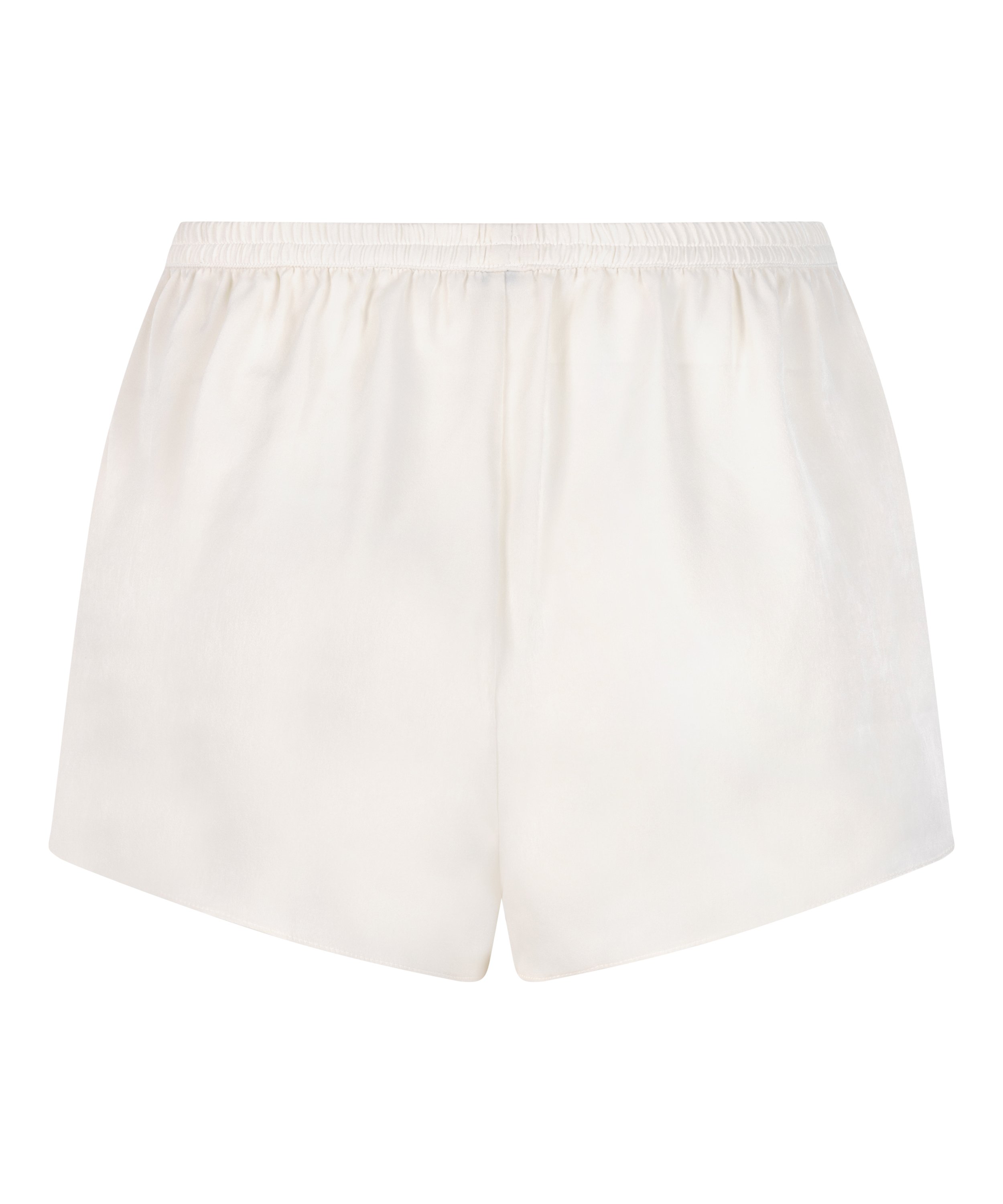 Minimal satijnen short, Wit, main