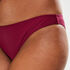 Culotte de bikini taille basse Amanda Queen, Pourpre