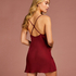 Slipdress Satijn Zara, Rood