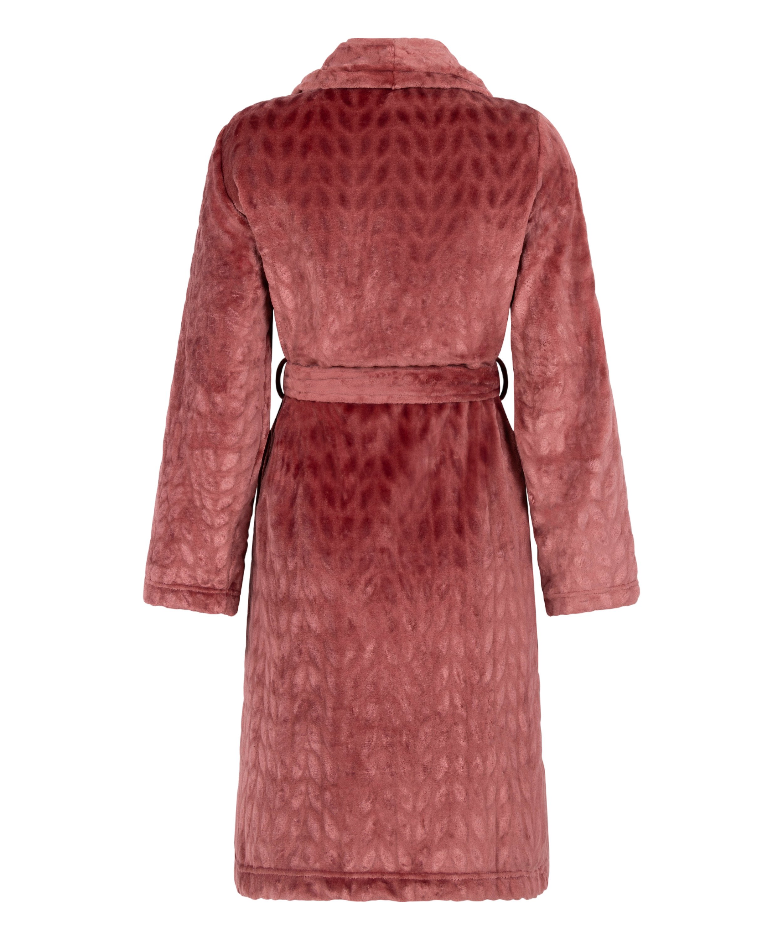 Badjas Fleece, Paars, main