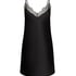Slipdress Lace, Zwart