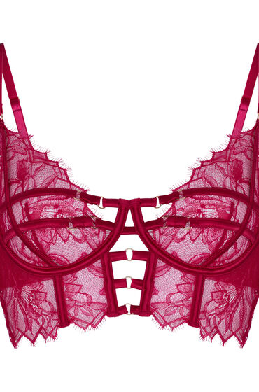 Hunkemöller Niet-Voorgevormde Longline Beugel Bh Bea Roze, foto 3