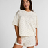 Pyjamaset Katoen Jersey Short, Wit