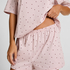 Pyjamaset Katoen Jersey Short, Paars
