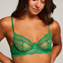 Soutien-gorge non-rembourr&eacute; &agrave; armatures Isabelle, Vert