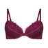 Soutien-gorge &agrave; armatures pr&eacute;form&eacute; Sia, Pourpre