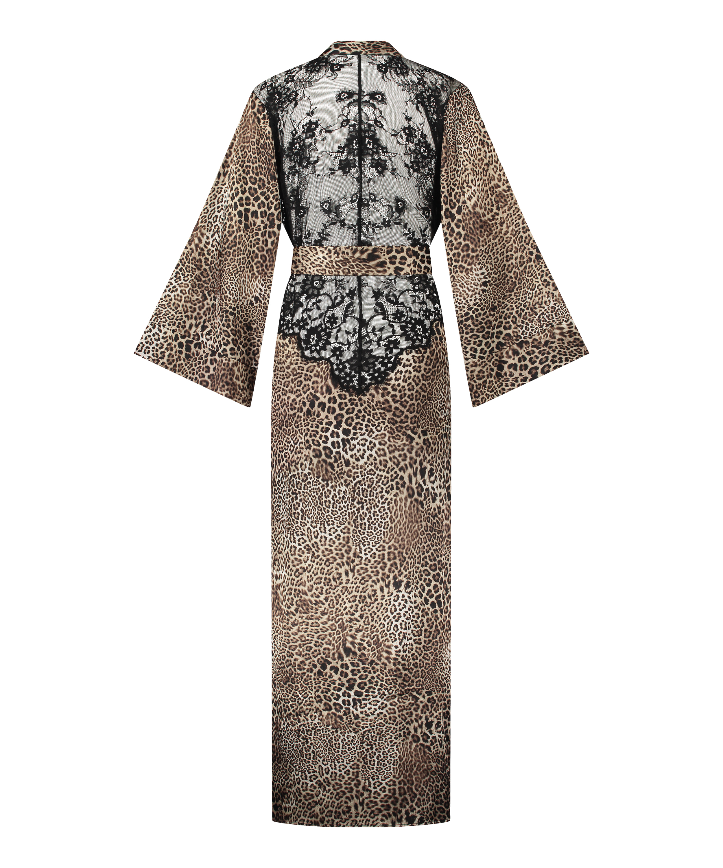 Kimono Leo Maya, Zwart, main