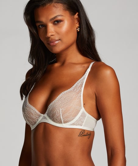 Soutien-gorge à armatures non-préformé Isabelle, Blanc