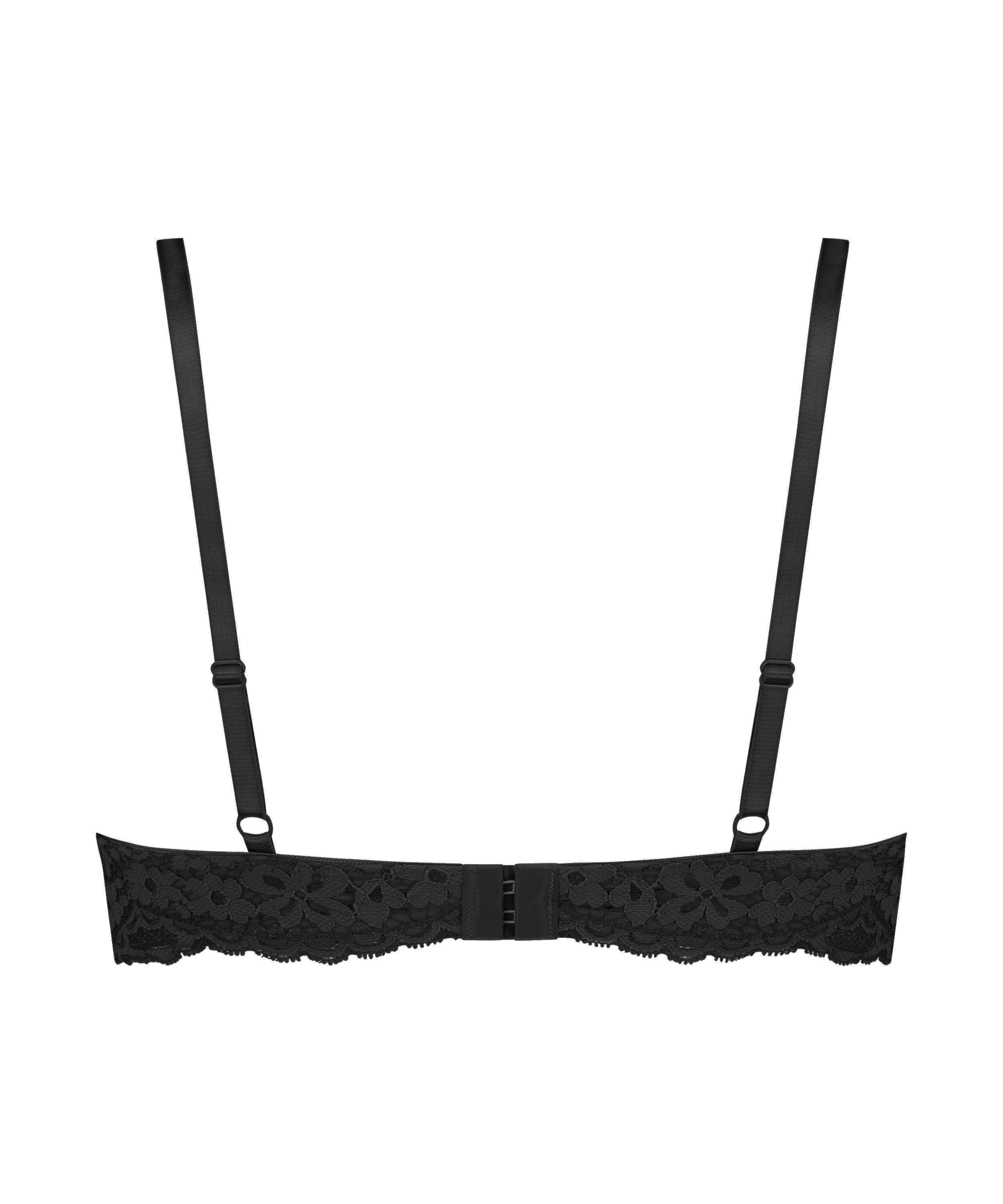 Soutien-gorge &agrave; armatures non-pr&eacute;form&eacute; Rose, Noir, main