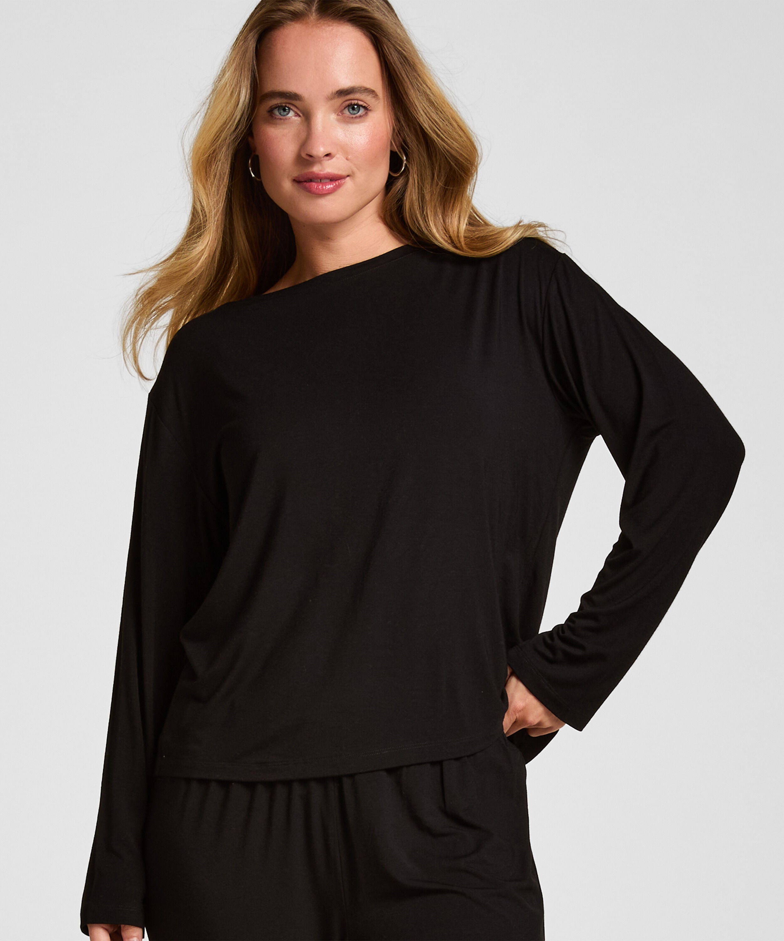 Haut de Pyjama Manches Longues Jersey
