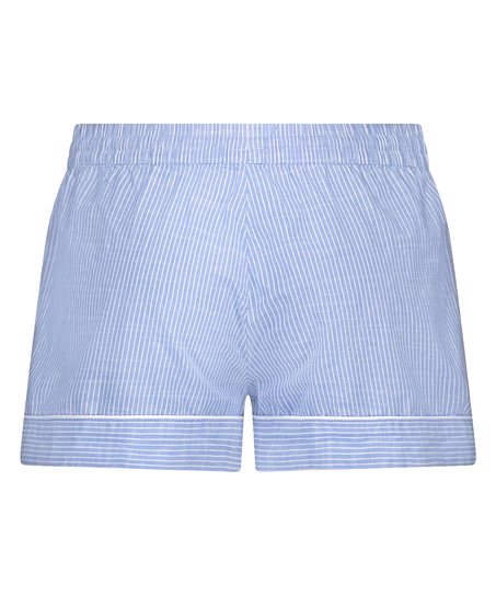 Shorts Katoen, Blauw