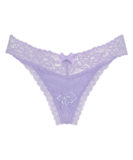String extra bas Madison, Pourpre