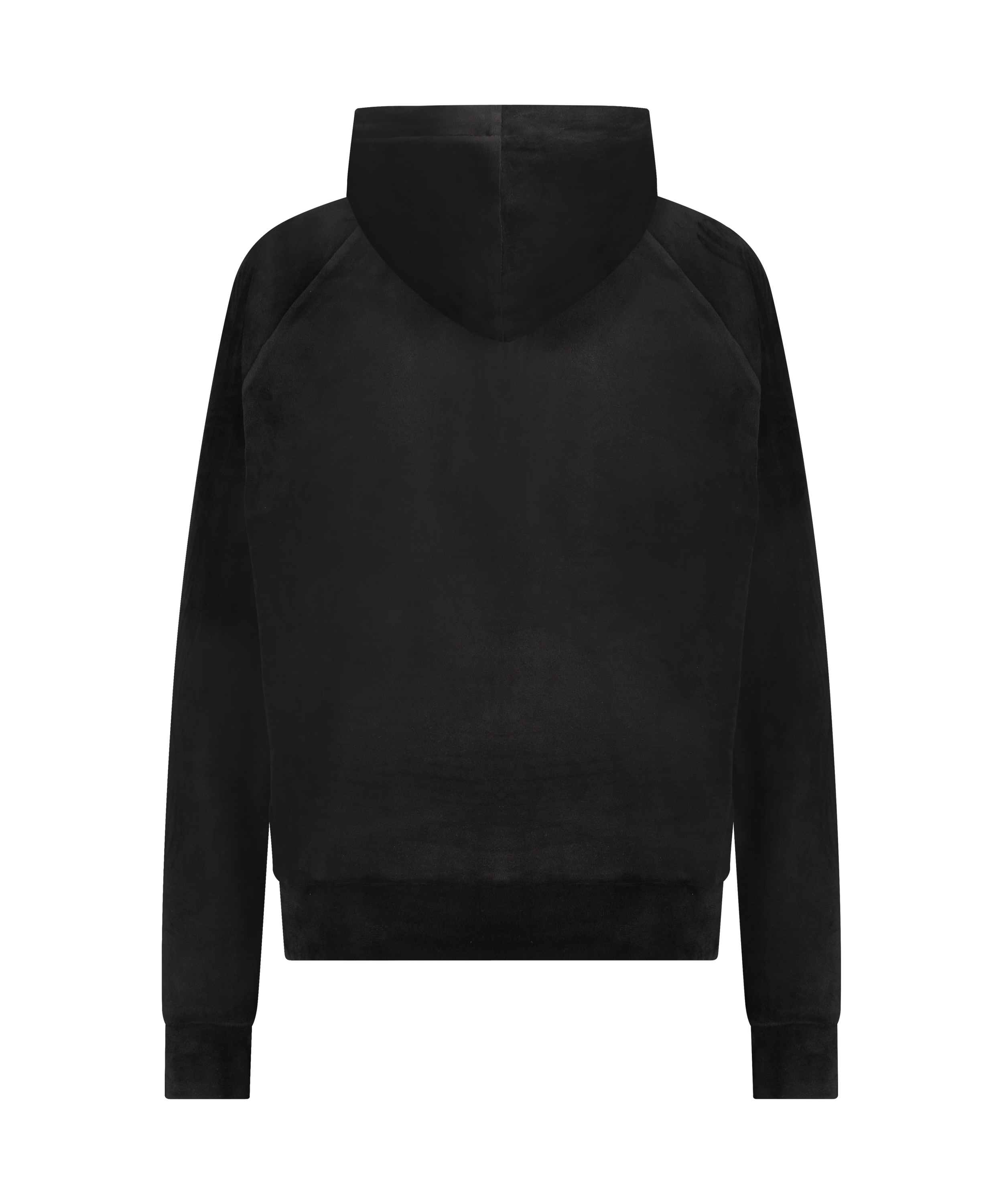 Top Velours, Zwart, main