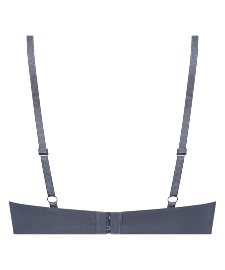 Soutien-gorge &agrave; armatures push-up pr&eacute;form&eacute; Lea, Gris