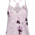 Cami top Satin, Paars