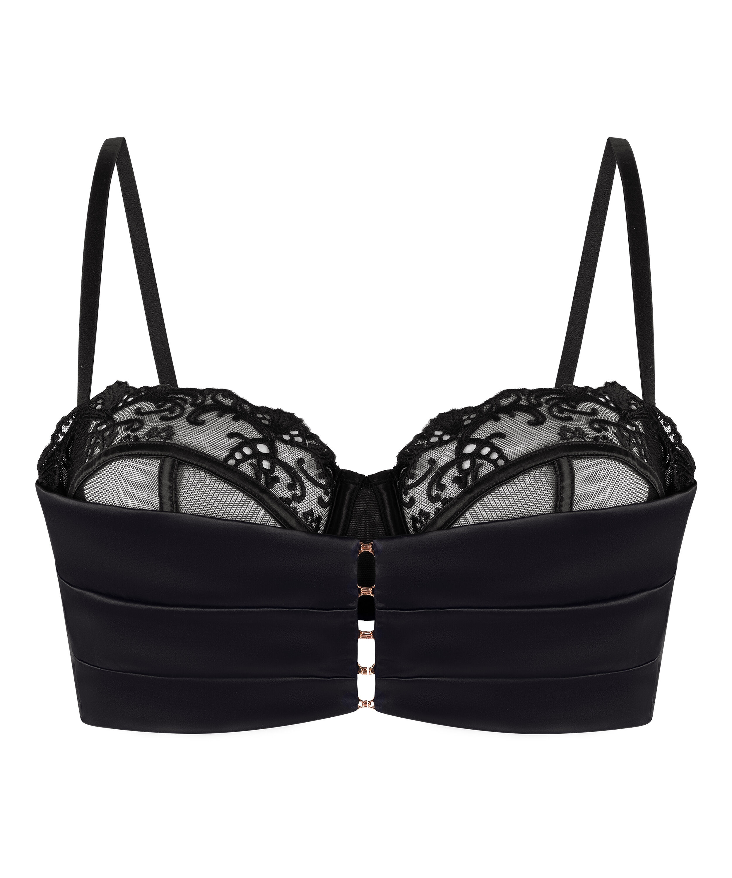 Soutien-gorge &agrave; armatures non-pr&eacute;form&eacute; Sveta, Noir