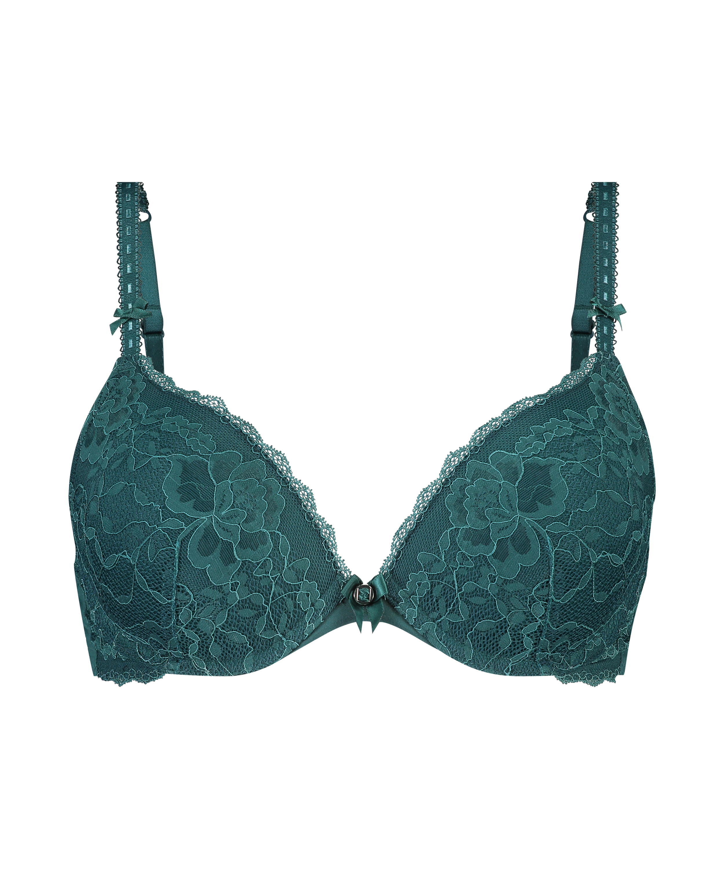 Soutien-gorge à armatures préformé push-up Maya, Bleu, main