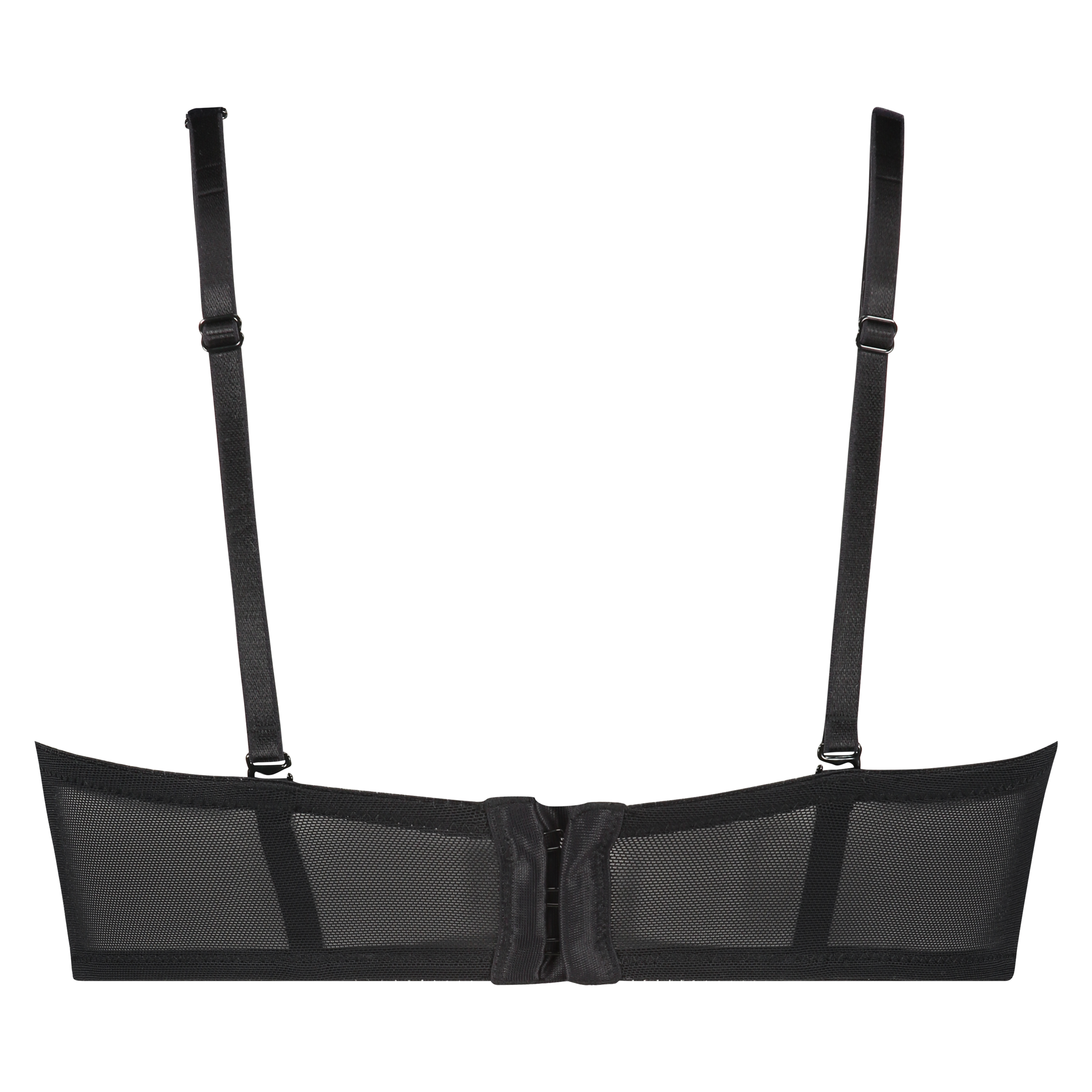 Voorgevormde strapless beugel bh Donatella, Zwart, main