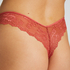 Invisible string Lace back, Rood