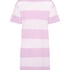 Chemise de nuit col rond, Rose