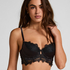 Soutien-gorge à la palangre à armatures préformé Zoé, Noir