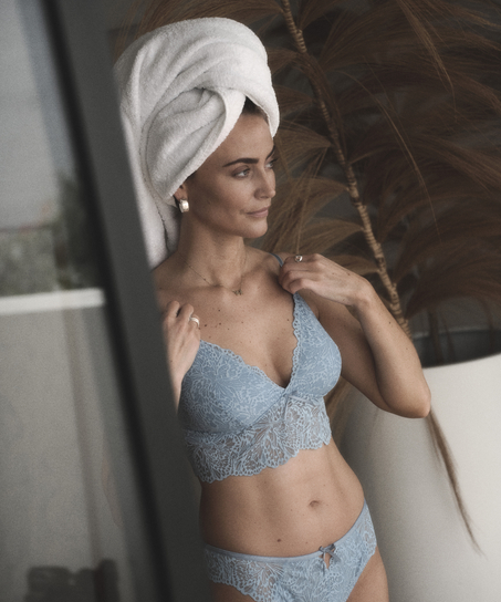 Triangel Bralette Posie, Blauw