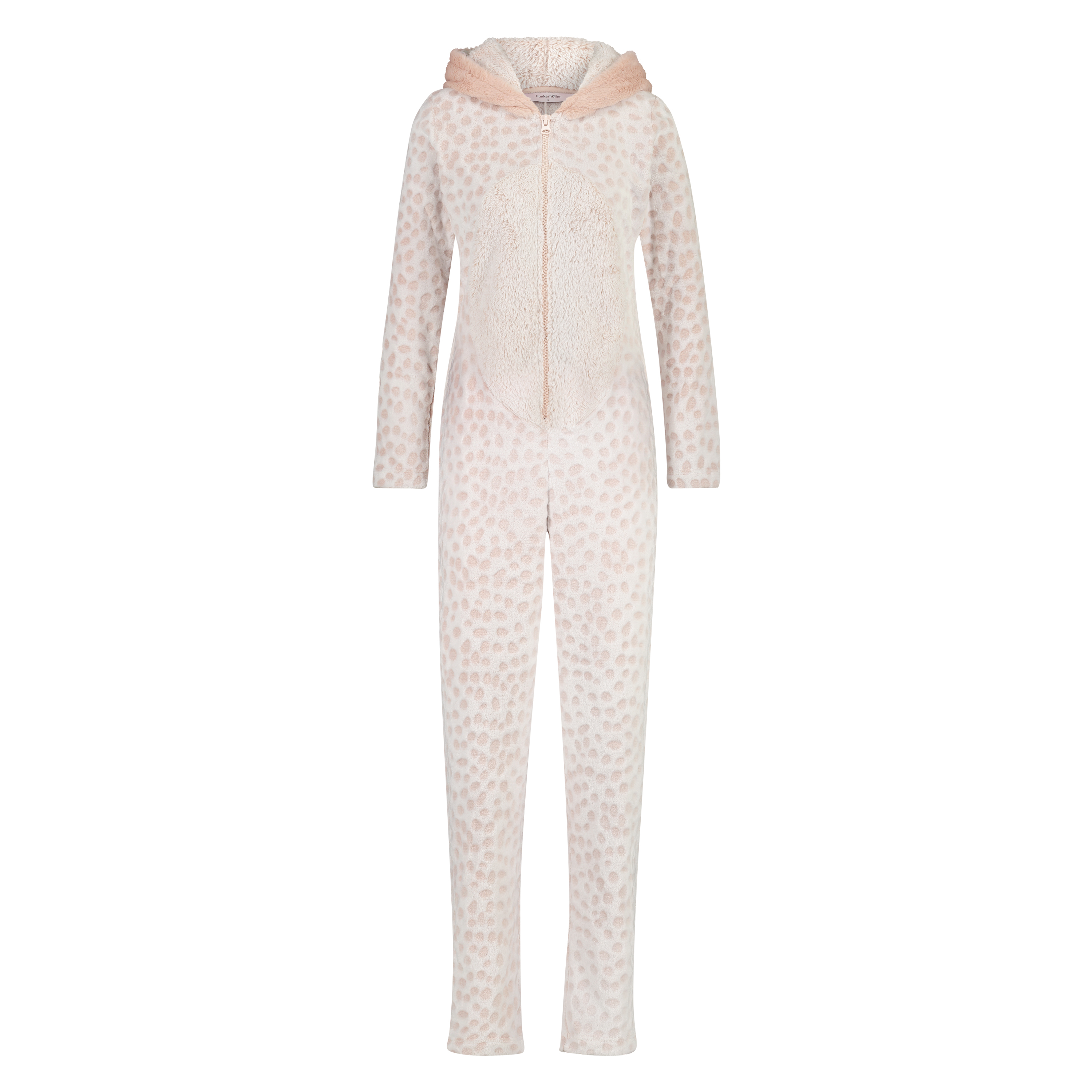 Onesie Fleece Animal, Roze, main