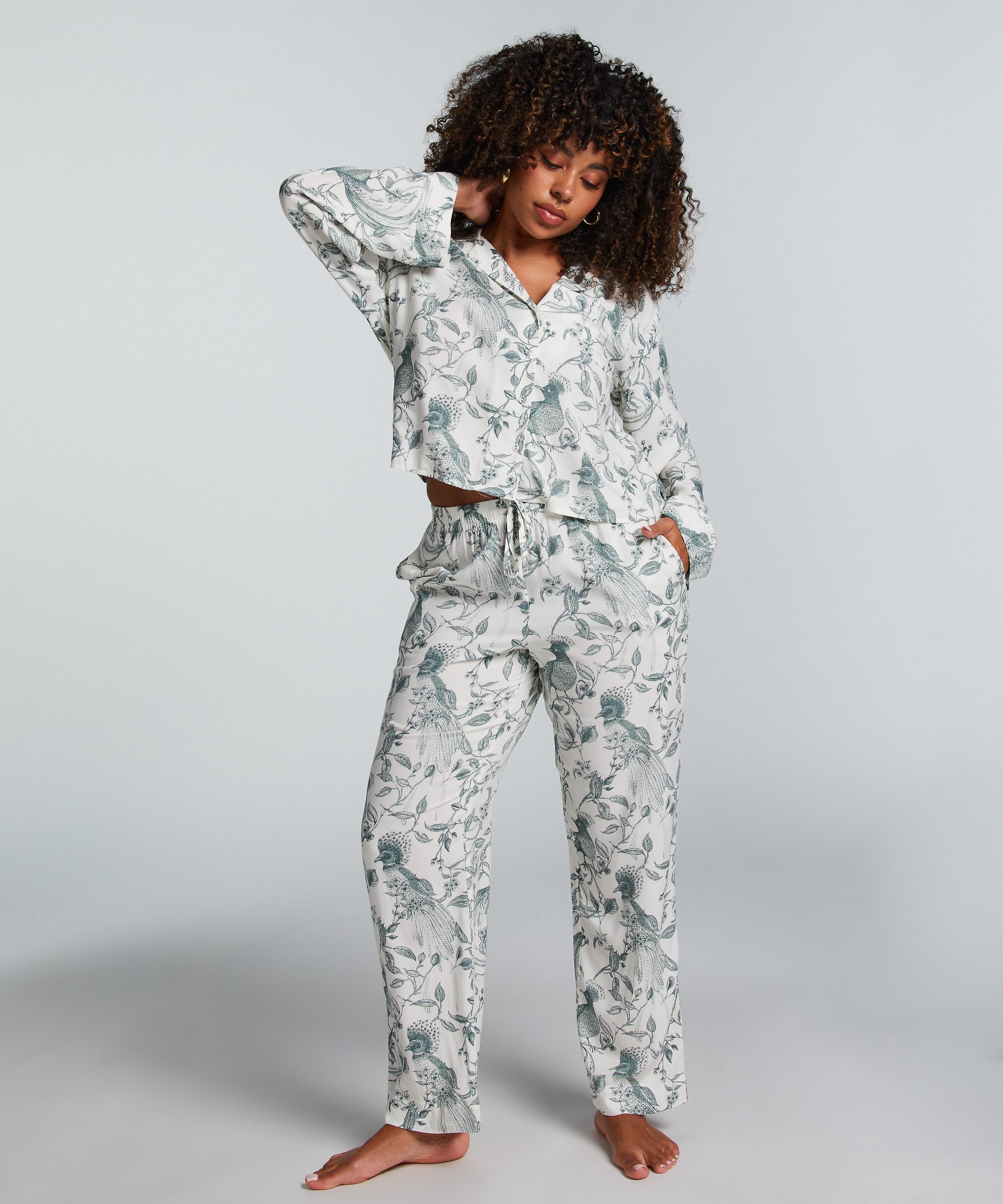Petite pyjamabroek, Wit, main
